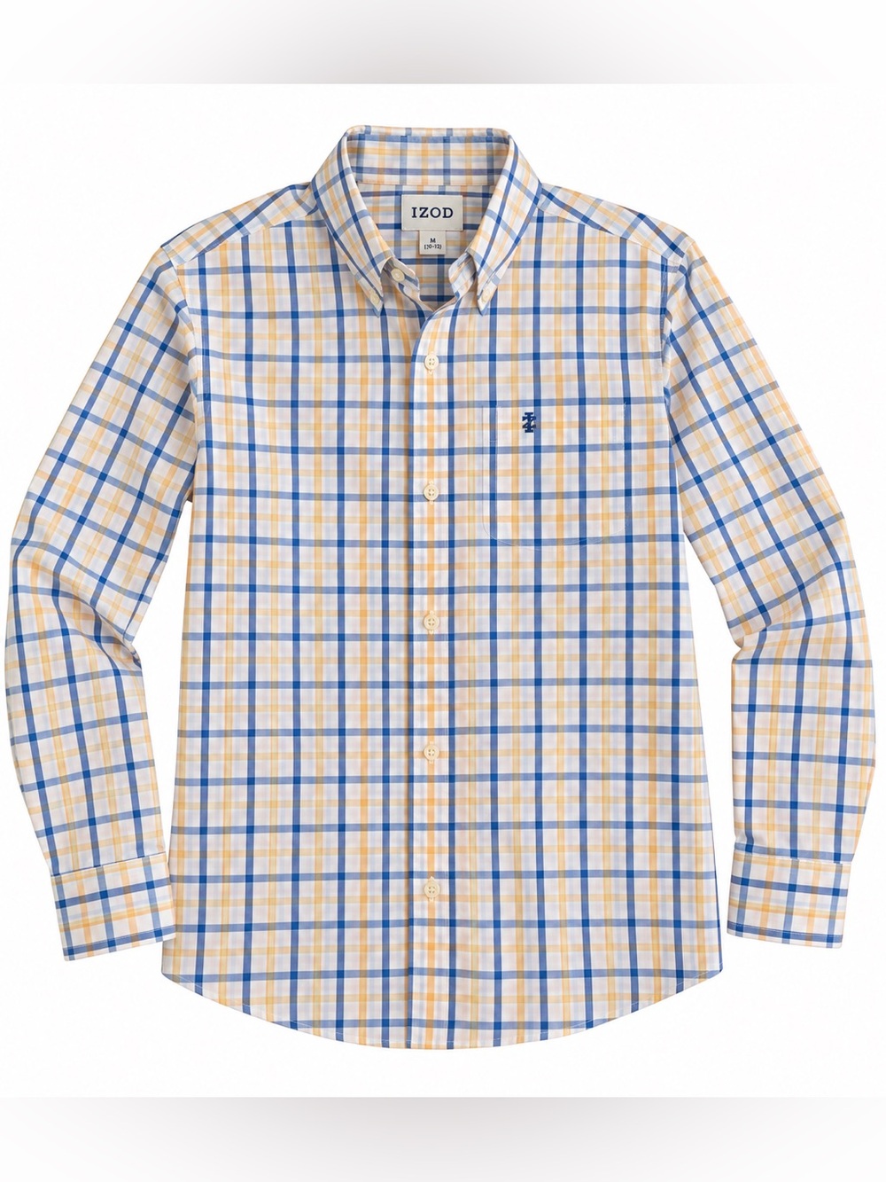 NWT IZOD boys stretch extensible button down shirt